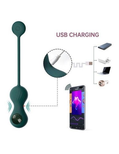 Magic Motion – Crystal Duo Smart Kegel Vibrator - Смарт-тренажер Кегеля (бирюзовый)